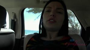 You swim with Sadie and cum in her pussy.